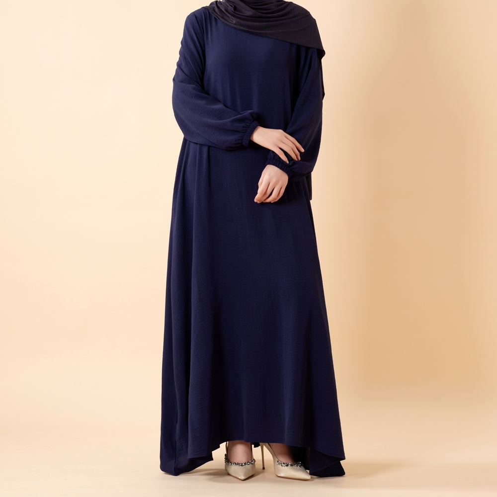 Essential Flow Crepe Maxi Dress with Pockets(MA385)