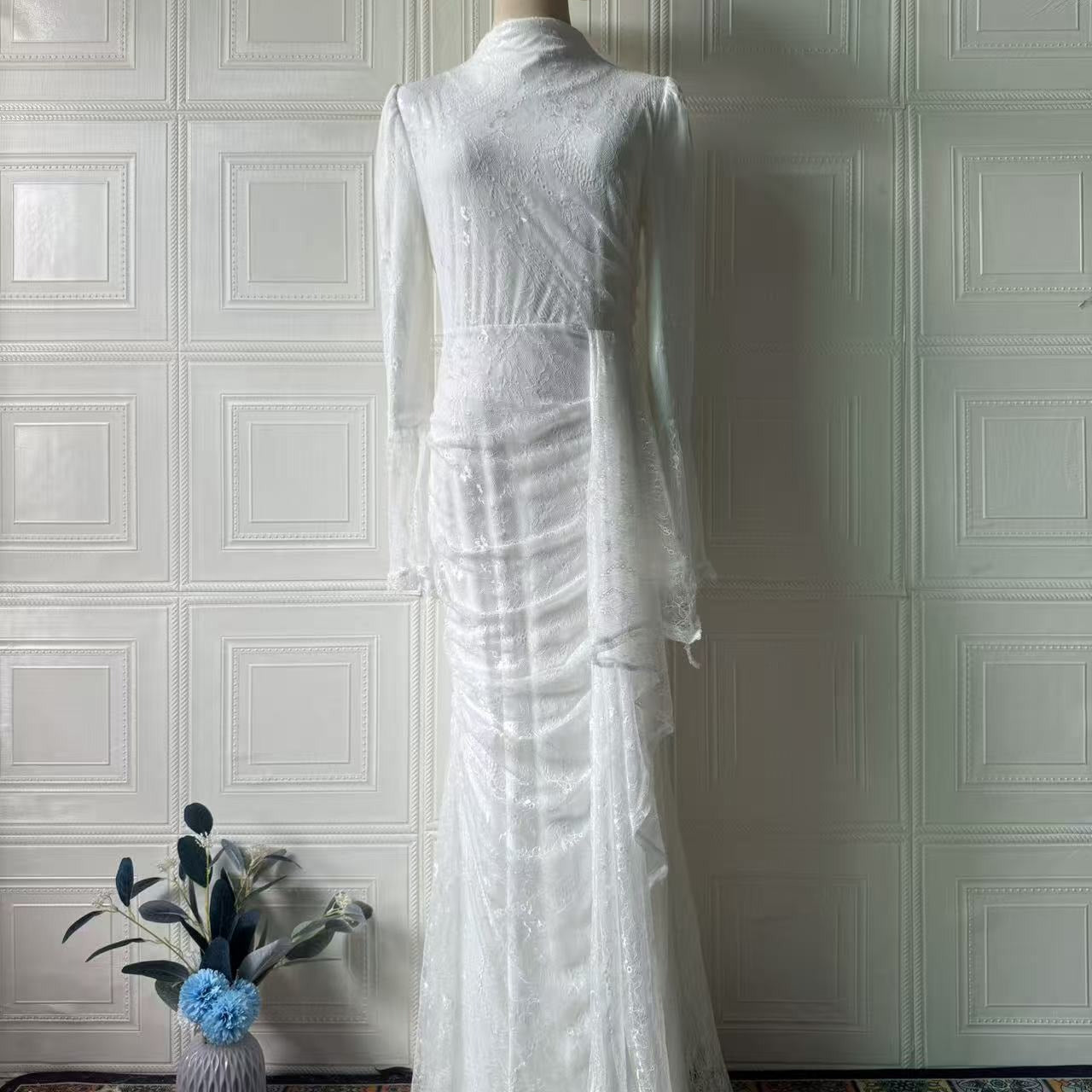 Sequin Embellished Maxi Dress(MS282)