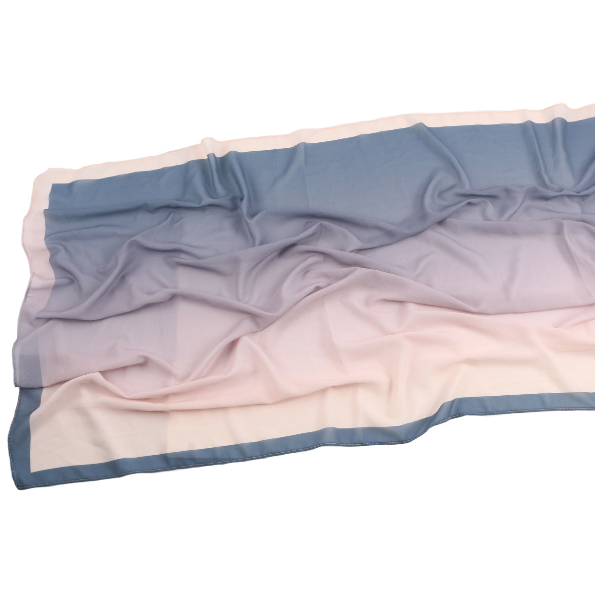 Luxury Premium Pearl Chiffon Gradient Hijab(MH148)