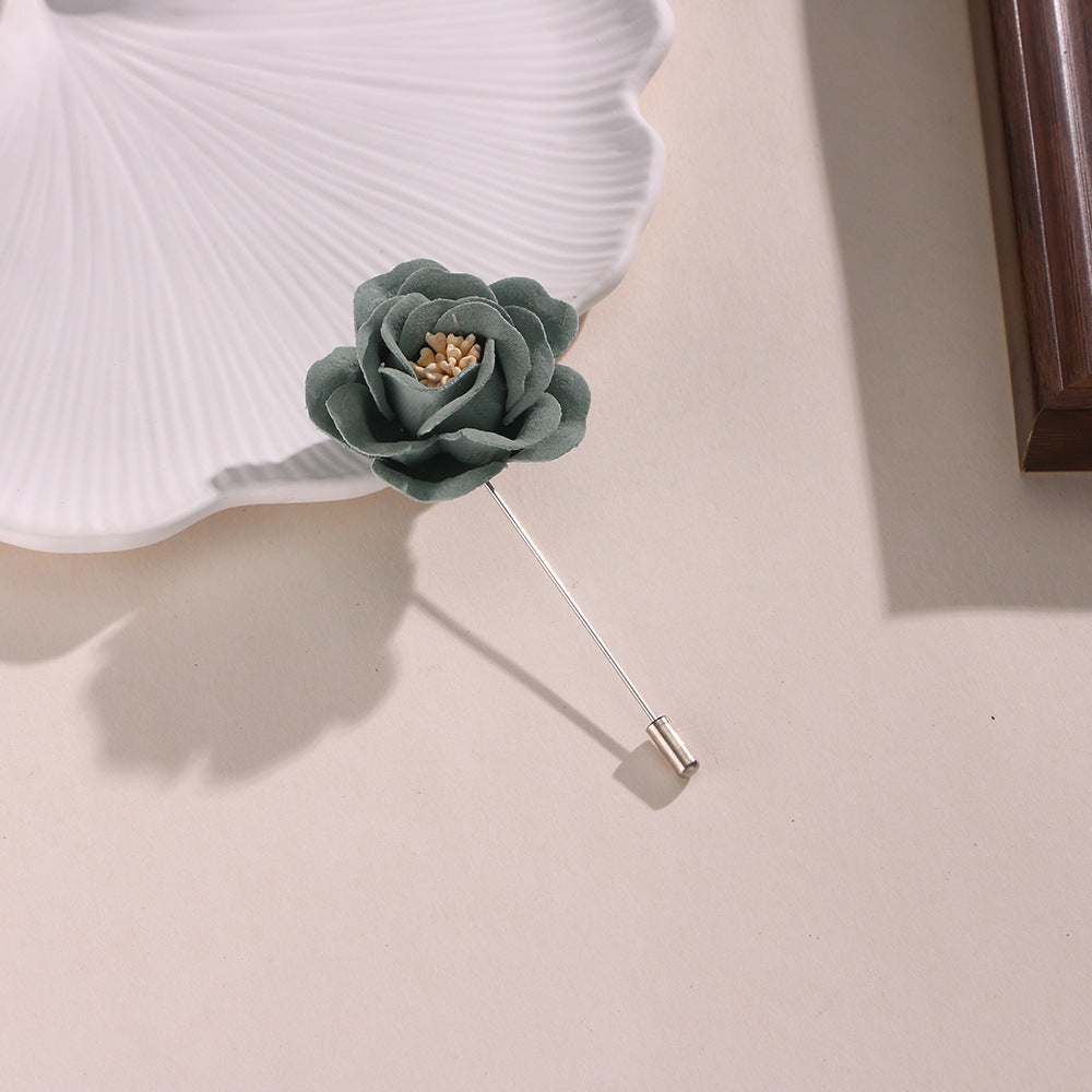 Grace Camellia Chic Straight Pin (MAC339)