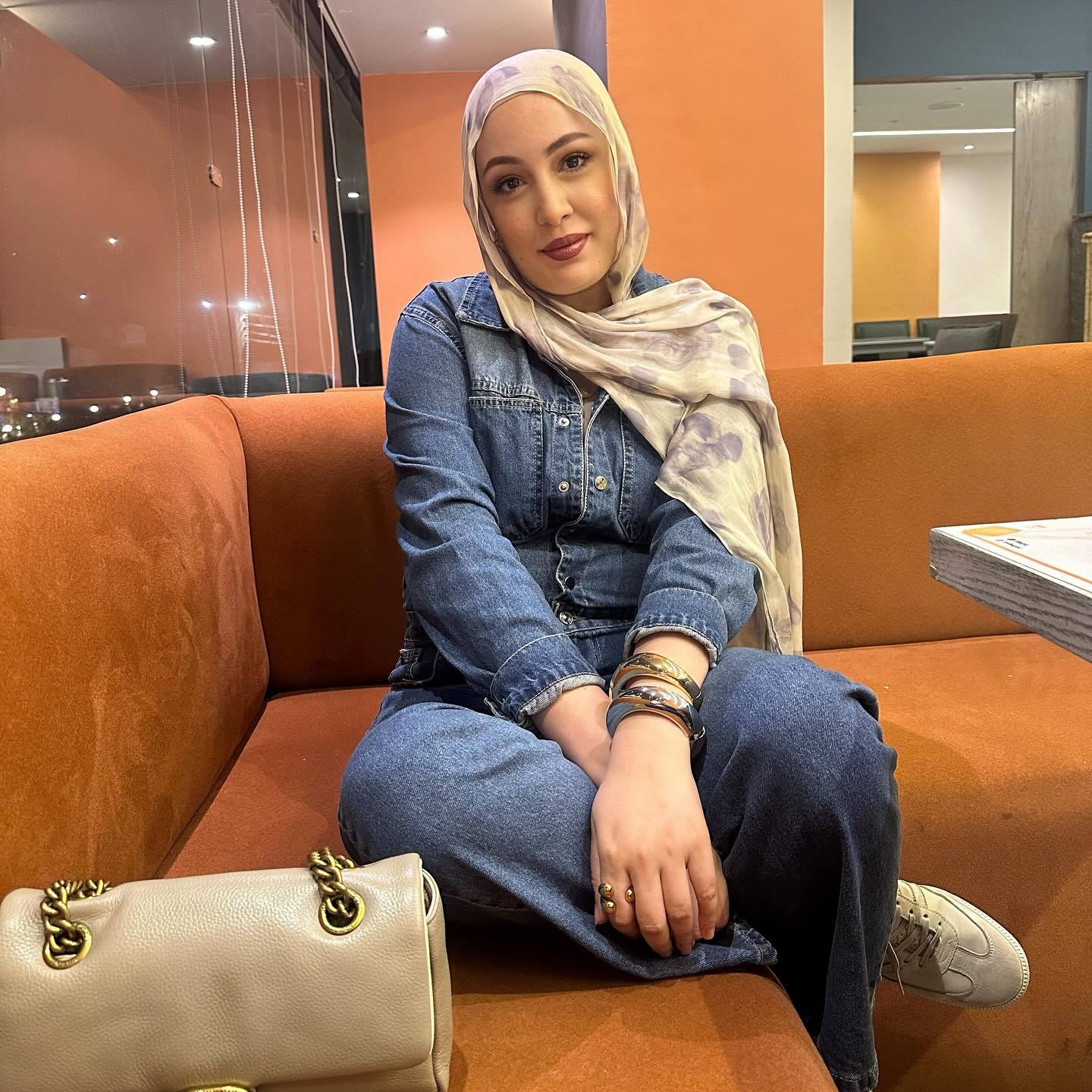 Printed Cotton Hijab Scarf | Soft Breathable Long Headscarf(MH201)