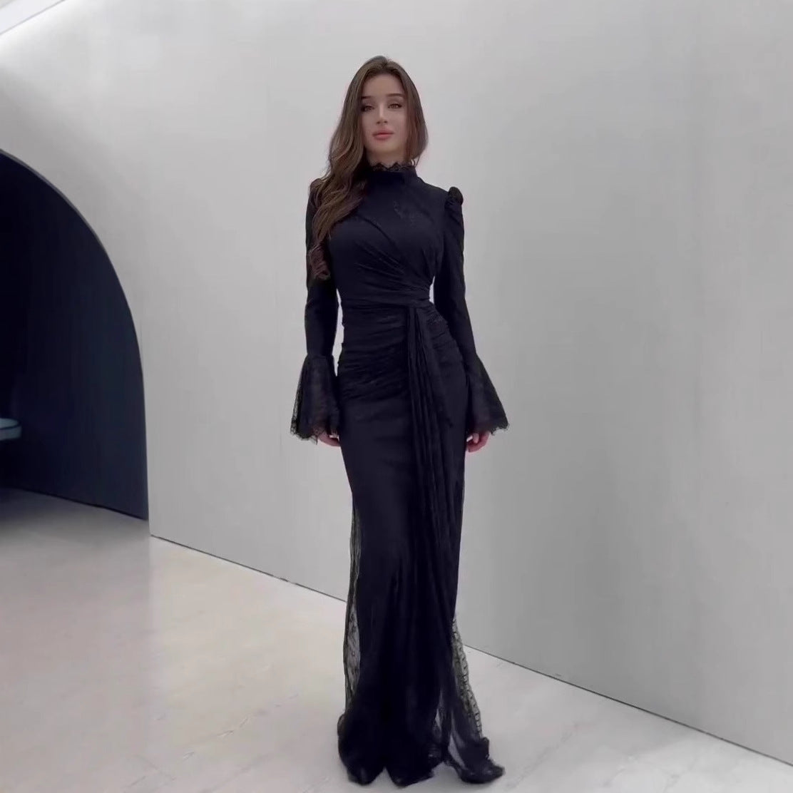 Sequin Embellished Maxi Dress(MS282)