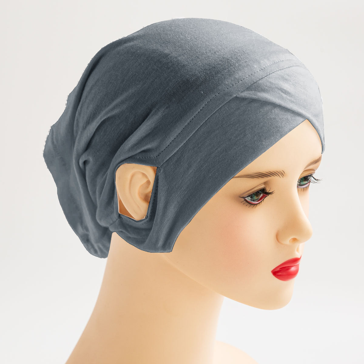 High Stretch Mercerized Cotton Ear-Exposing Inner Cap(MH203)