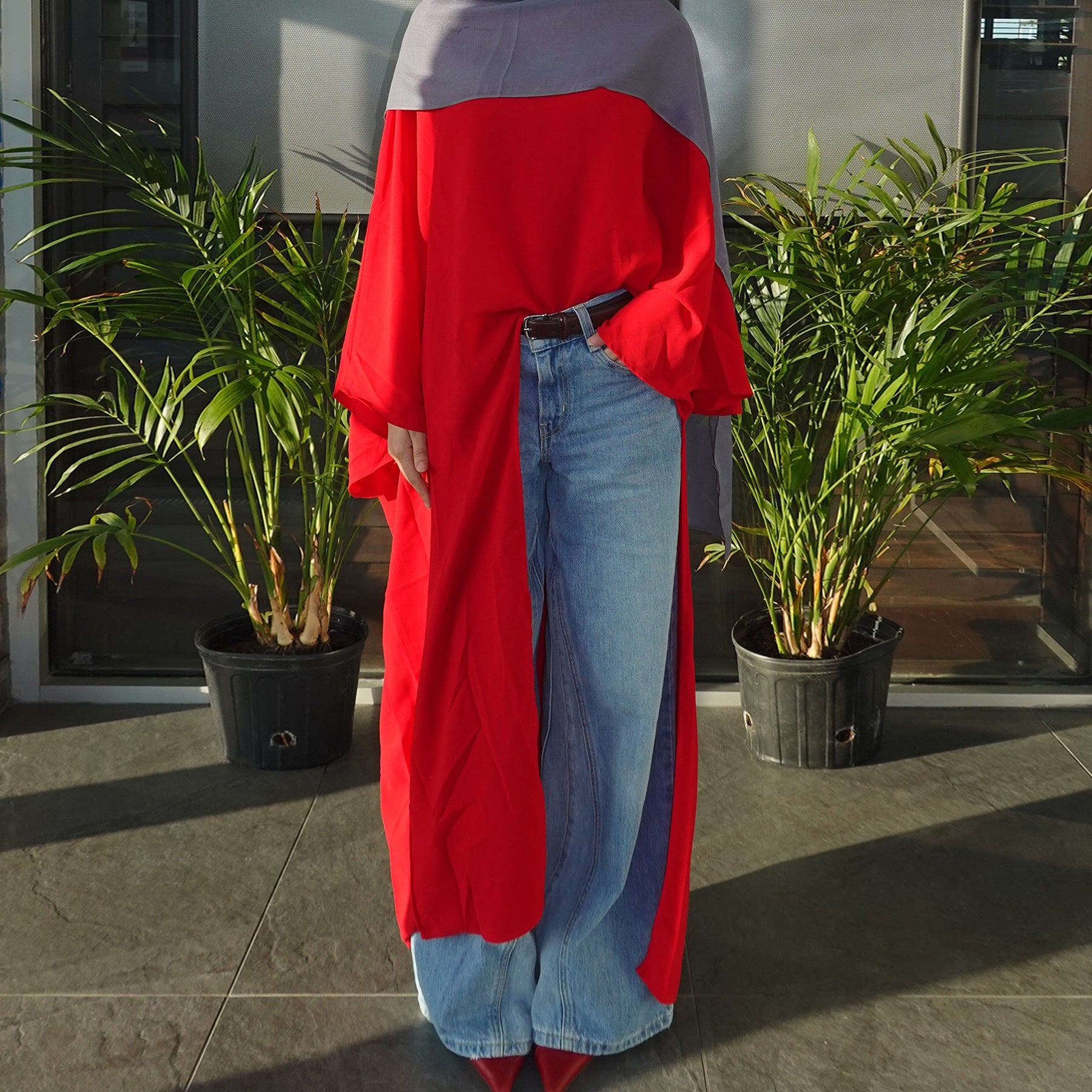 Asymmetric Nida Top(MS278)