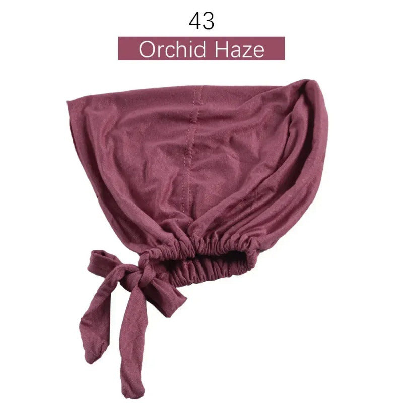 Modal Tie-Back Under Cap | Adjustable Hijab Bonnet(MH200)