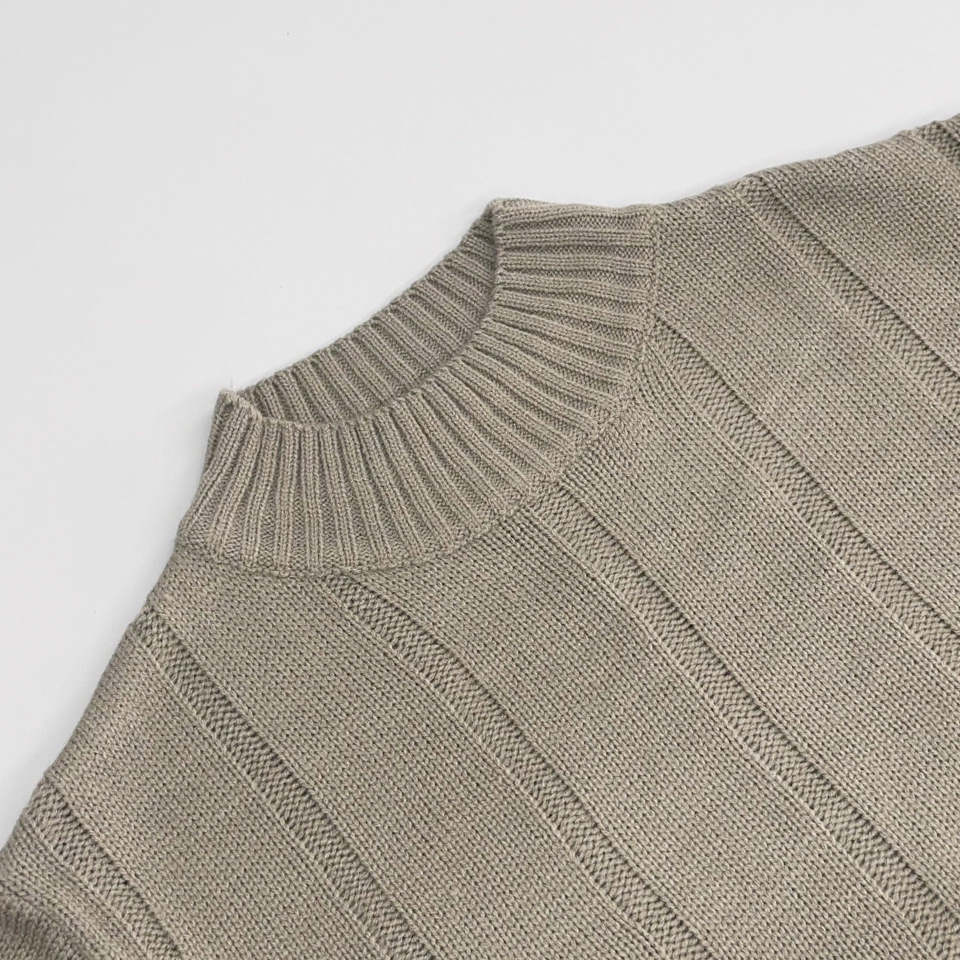 Textured Knit Sweater & Wide-Leg Trouser Set(MS448)