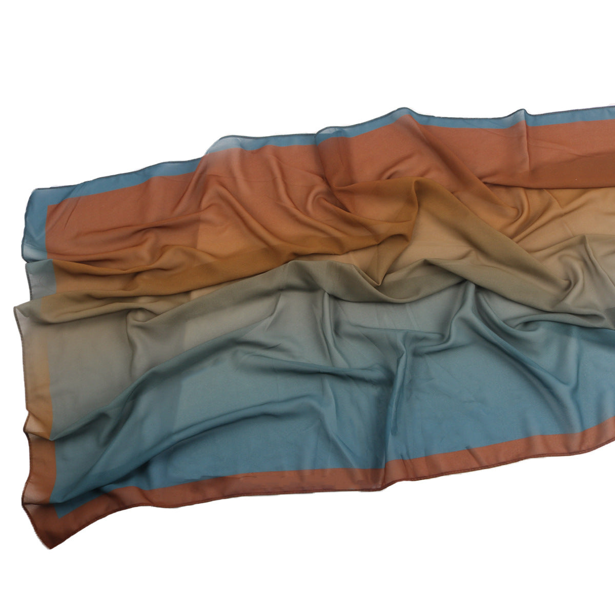 Luxury Premium Pearl Chiffon Gradient Hijab(MH148)