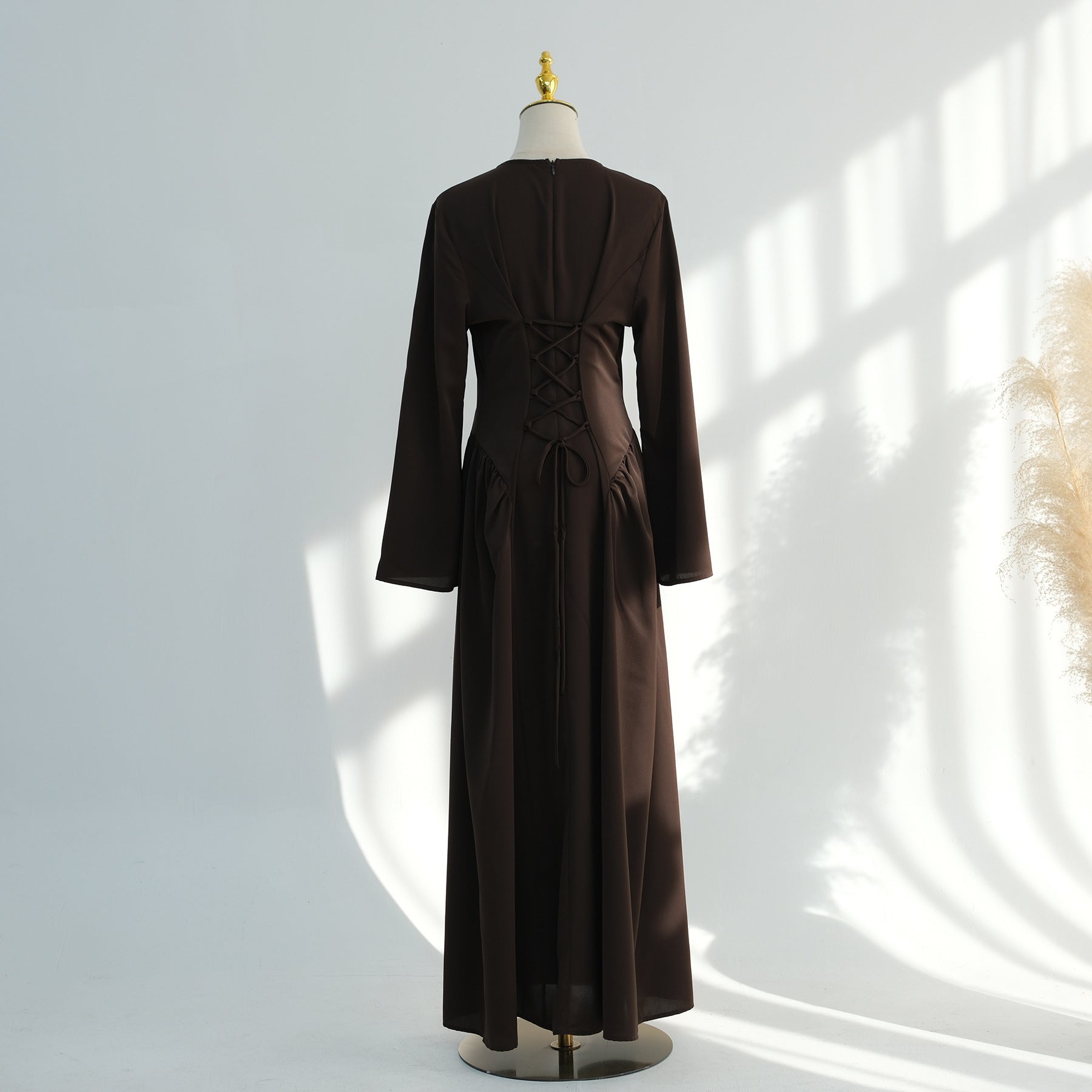 Nida Flared Maxi Dress(MS435)