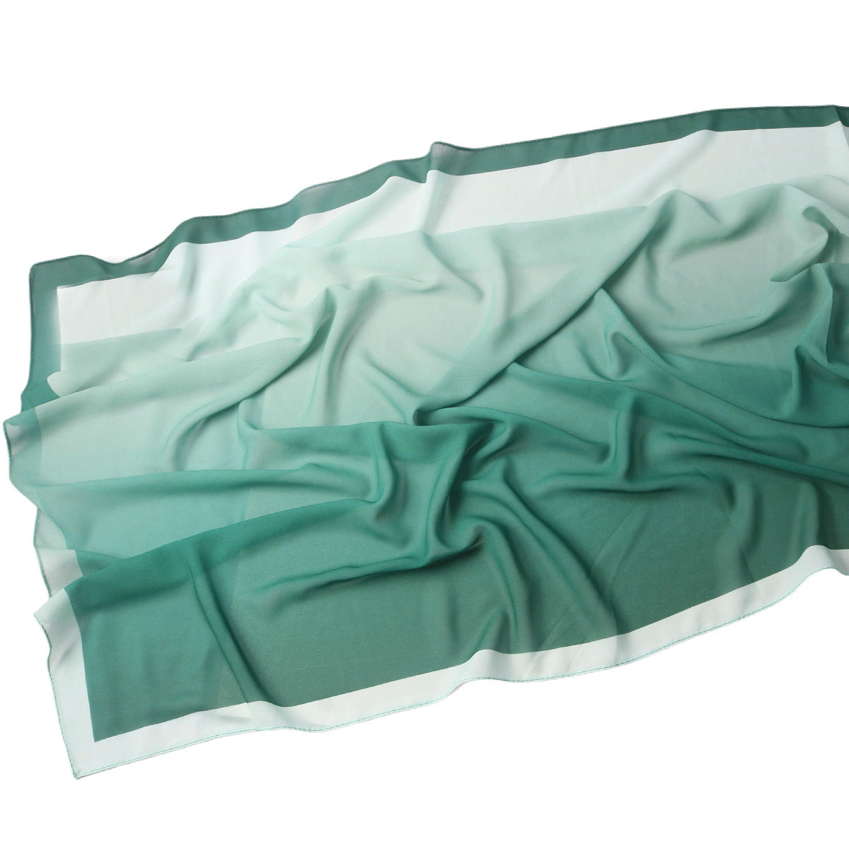 Luxury Premium Pearl Chiffon Gradient Hijab(MH148)