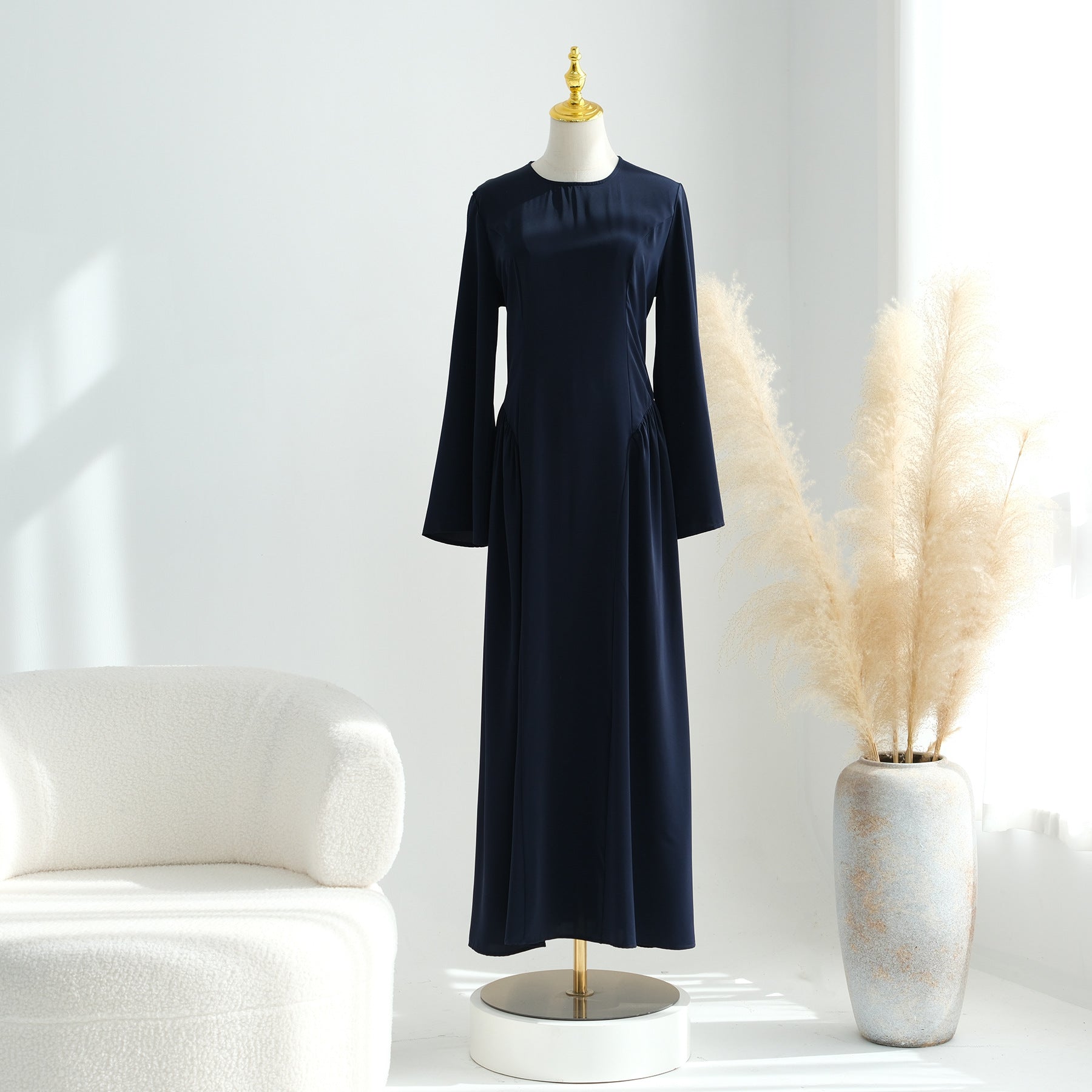 Nida Flared Maxi Dress(MS435)