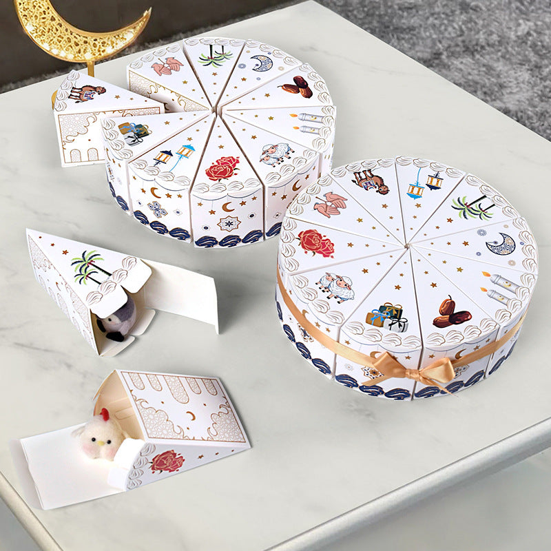 Creative Triangle Cake Gift Blind Box Set