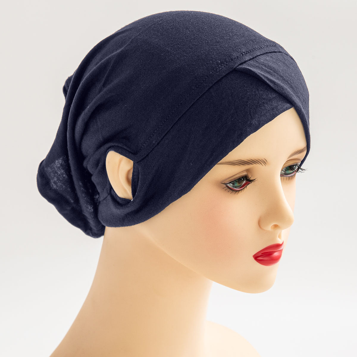 High Stretch Mercerized Cotton Ear-Exposing Inner Cap(MH203)