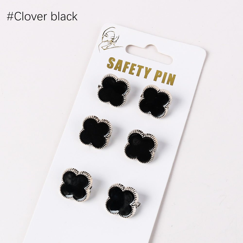 Vintage Enamel Brooch Pin Set(MAC366)