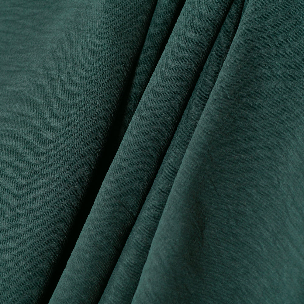 Elegant Flow Crepe Pocket Abaya Dress(MA432)
