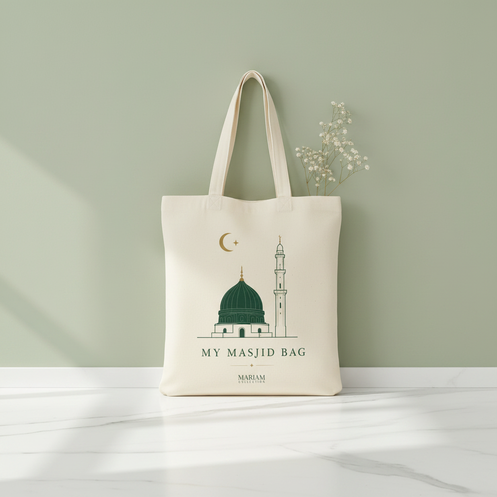 My Masjid Canvas Tote Bag(MAC435)