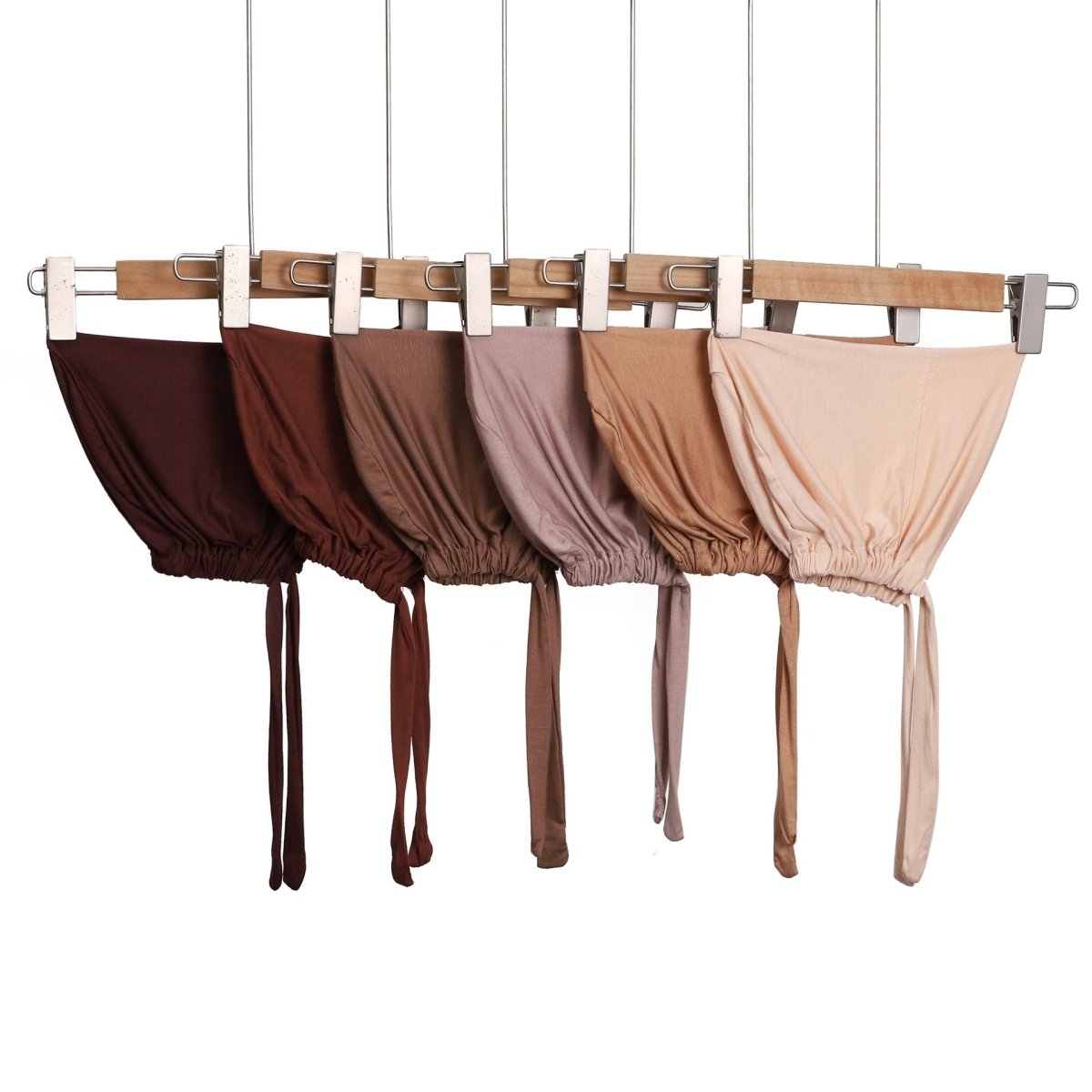 Adjustable Modal Under Scarf Cap - Breathable Anti - Slip Headband Base for Hijab (MH120) - Mariam's Collection