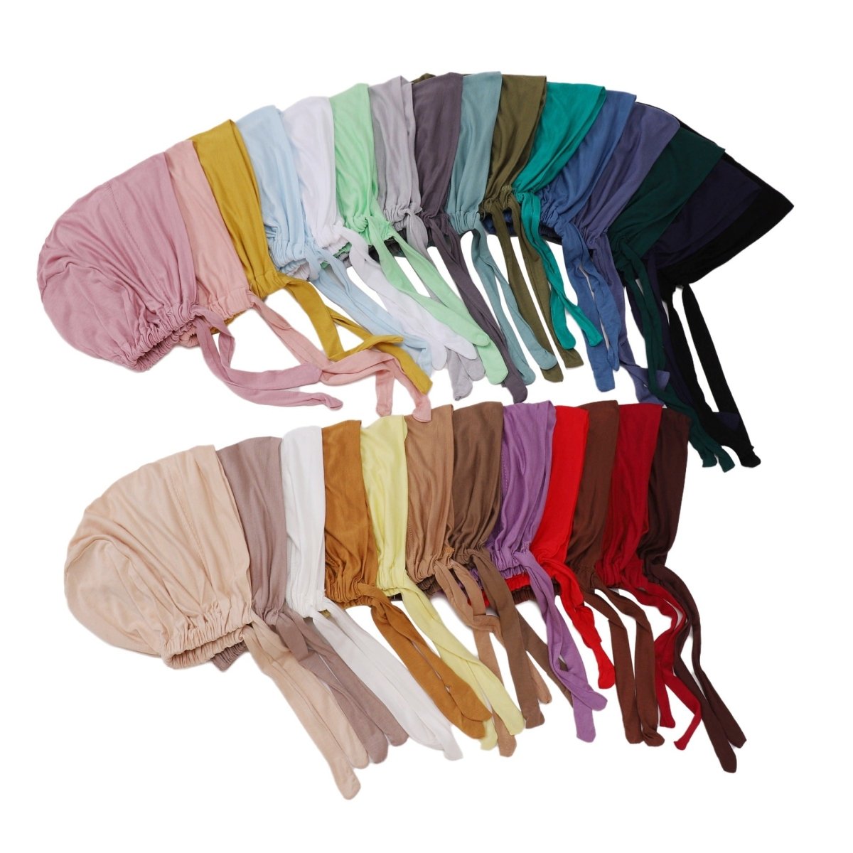 Adjustable Modal Under Scarf Cap - Breathable Anti - Slip Headband Base for Hijab (MH120) - Mariam's Collection