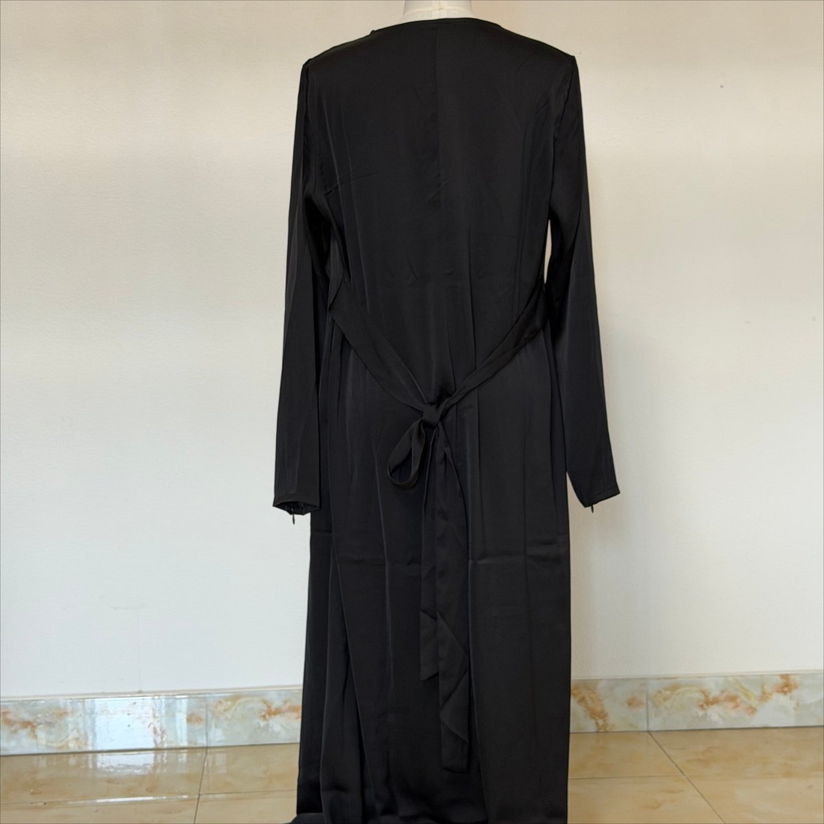 Black Satin Cowl Neck Maxi Dress – Archive Satin Maxi Dress