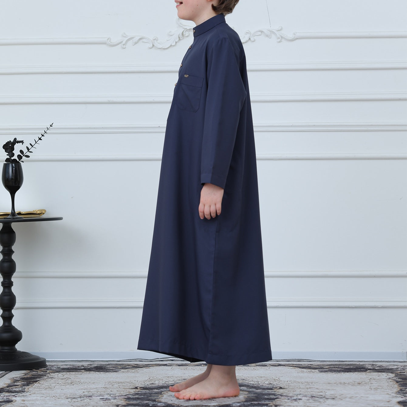 Boys Button-Front Thobe(MKB011)