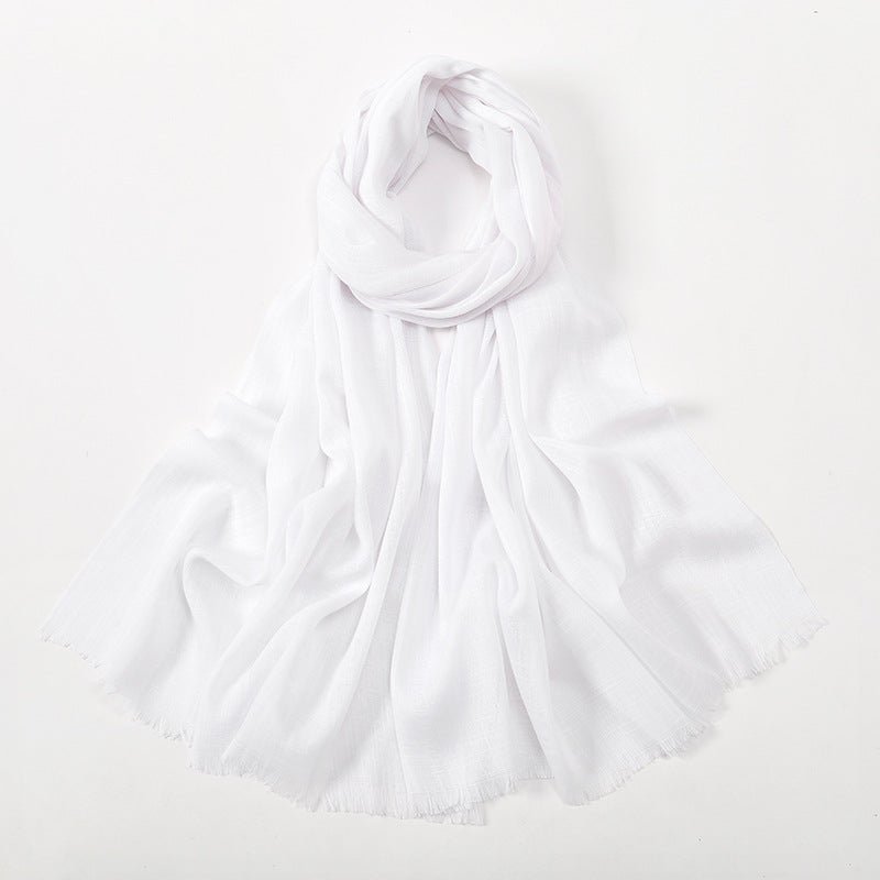 Bamboo Cotton Hijab Scarf(MH208) - Mariam's Collection
