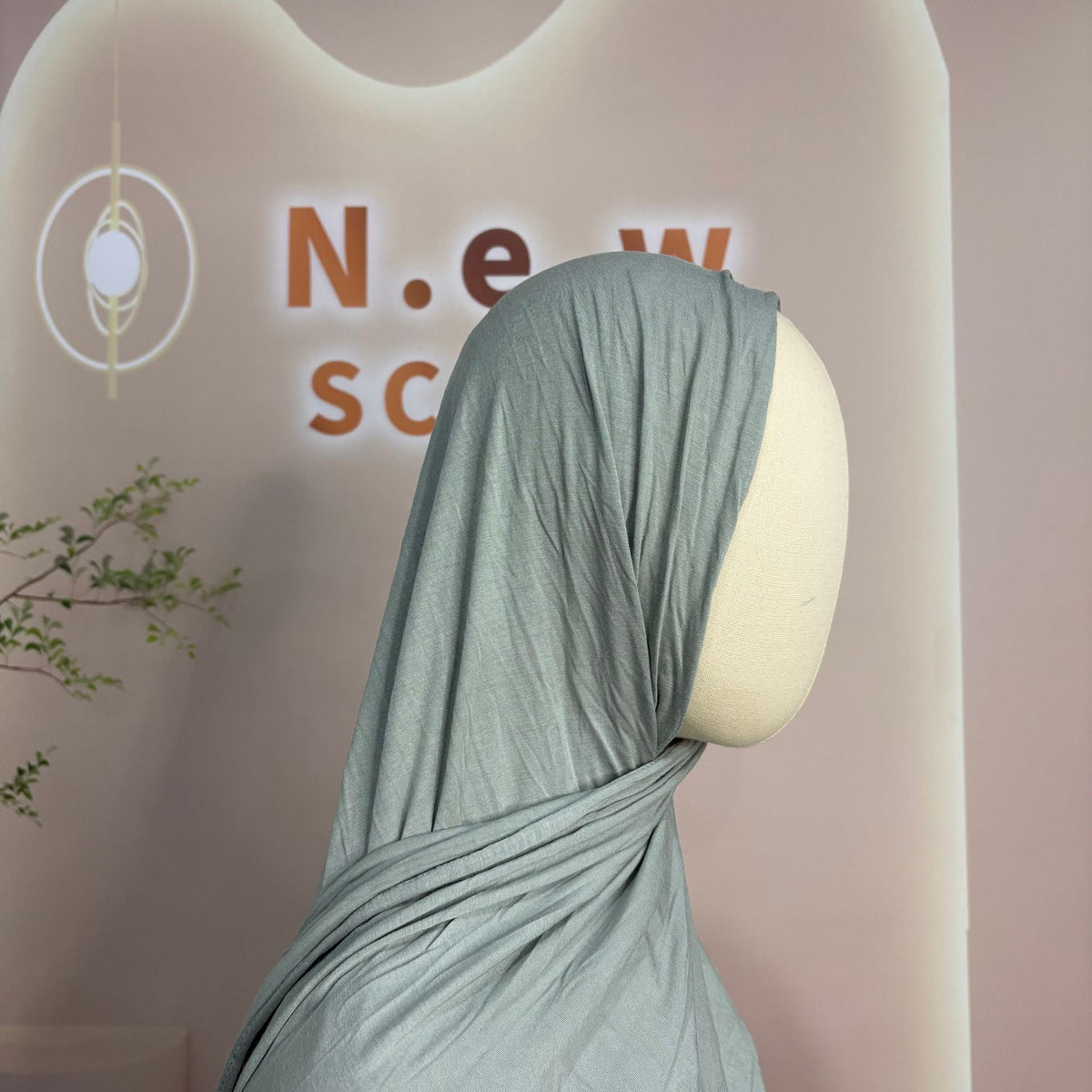 Bamboo Jersey Hijab Scarf(MH255) - Mariam's Collection