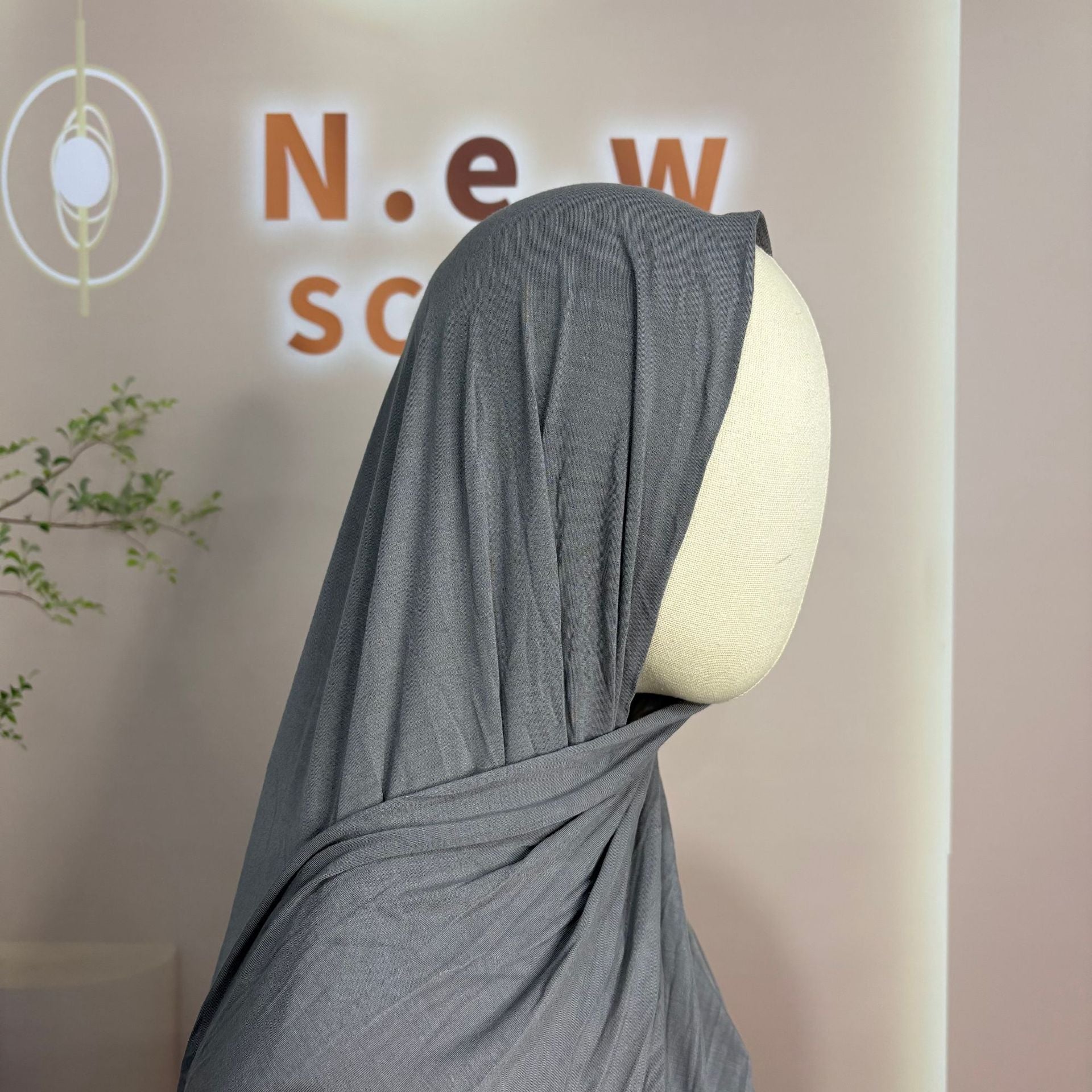 Bamboo Jersey Hijab Scarf(MH255) - Mariam's Collection
