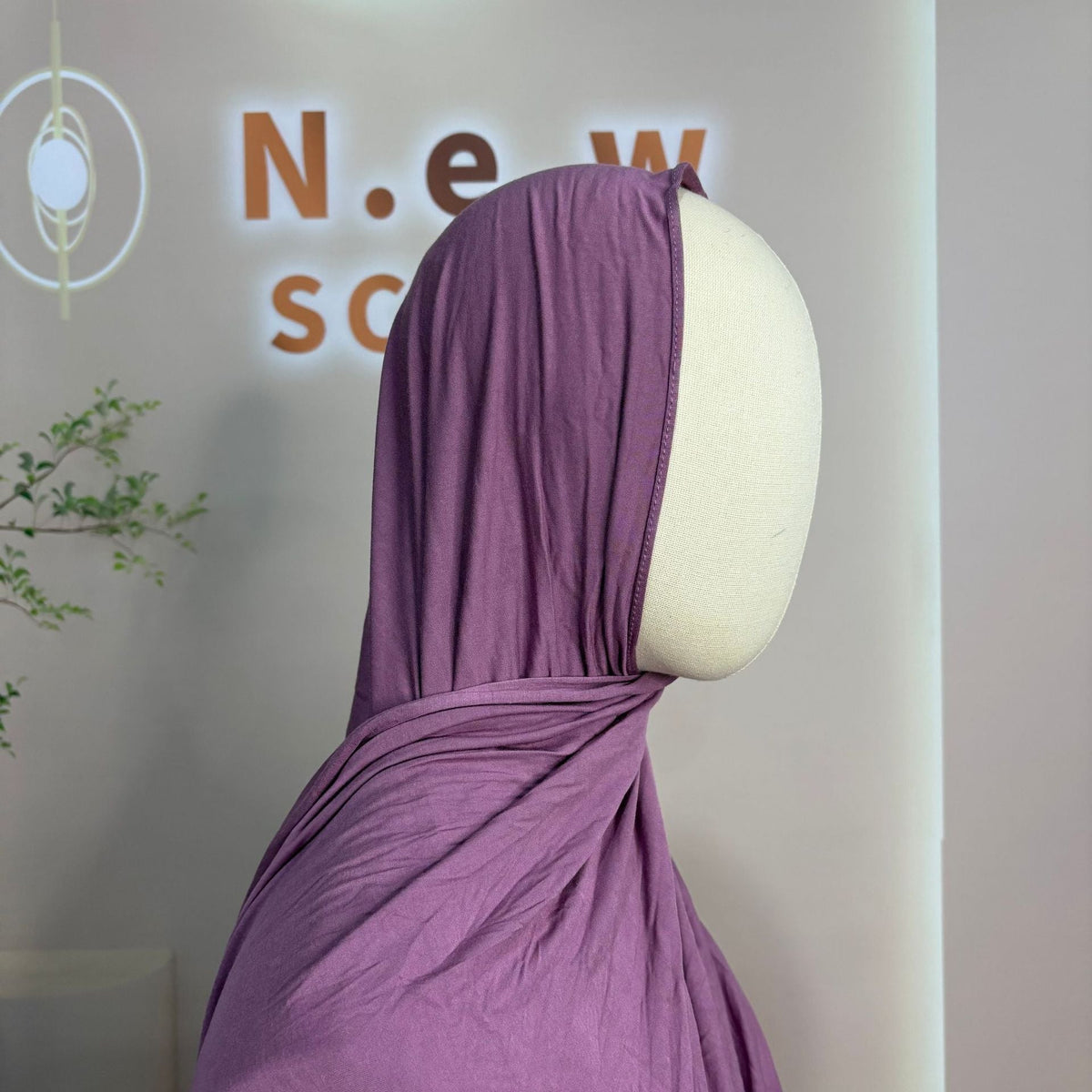 Bamboo Jersey Hijab Scarf(MH255) - Mariam's Collection