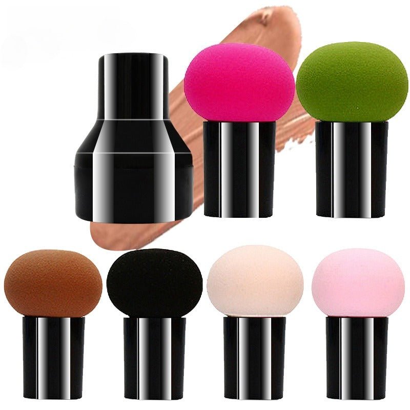 Beauty Blender Makeup Sponge Small Mushroom Head Puff for Flawless Face and Eye Cosmetic Application (MMU038) - Mariam's Collection