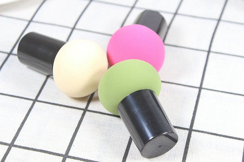 Beauty Blender Makeup Sponge Small Mushroom Head Puff for Flawless Face and Eye Cosmetic Application (MMU038) - Mariam's Collection