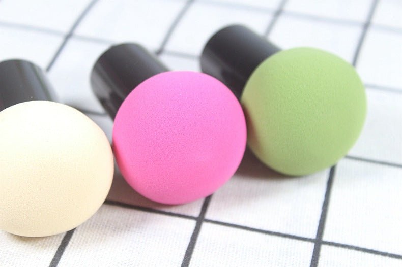 Beauty Blender Makeup Sponge Small Mushroom Head Puff for Flawless Face and Eye Cosmetic Application (MMU038) - Mariam's Collection