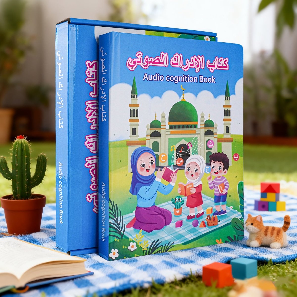 Bilingual Arabic - English Phonics Book Interactive Talking Book for Kids’ Early Learning Smart Educational Book (MR079) - Mariam's Collection