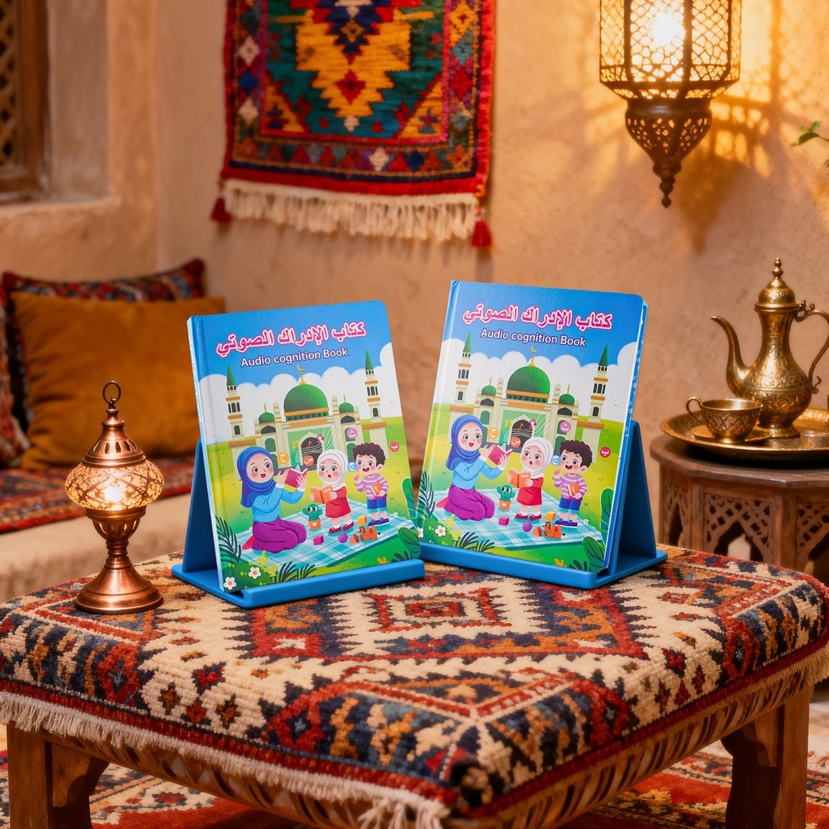 Bilingual Arabic - English Phonics Book Interactive Talking Book for Kids’ Early Learning Smart Educational Book (MR079) - Mariam's Collection