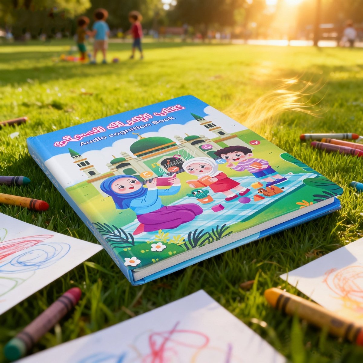 Bilingual Arabic - English Phonics Book Interactive Talking Book for Kids’ Early Learning Smart Educational Book (MR079) - Mariam's Collection