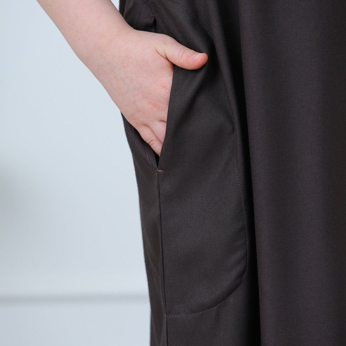 Boys' thobe size and fit reference image