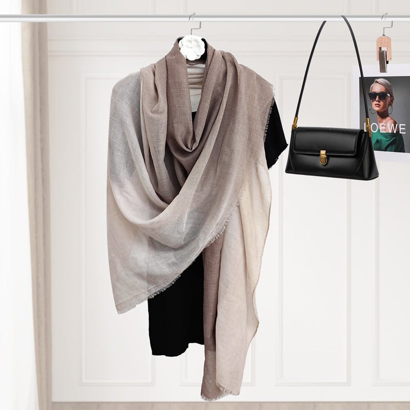 Breathable Gradient Soft Headscarves Hijab (MH161) - Mariam's Collection