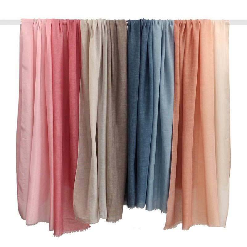 Breathable Gradient Soft Headscarves Hijab (MH161) - Mariam's Collection