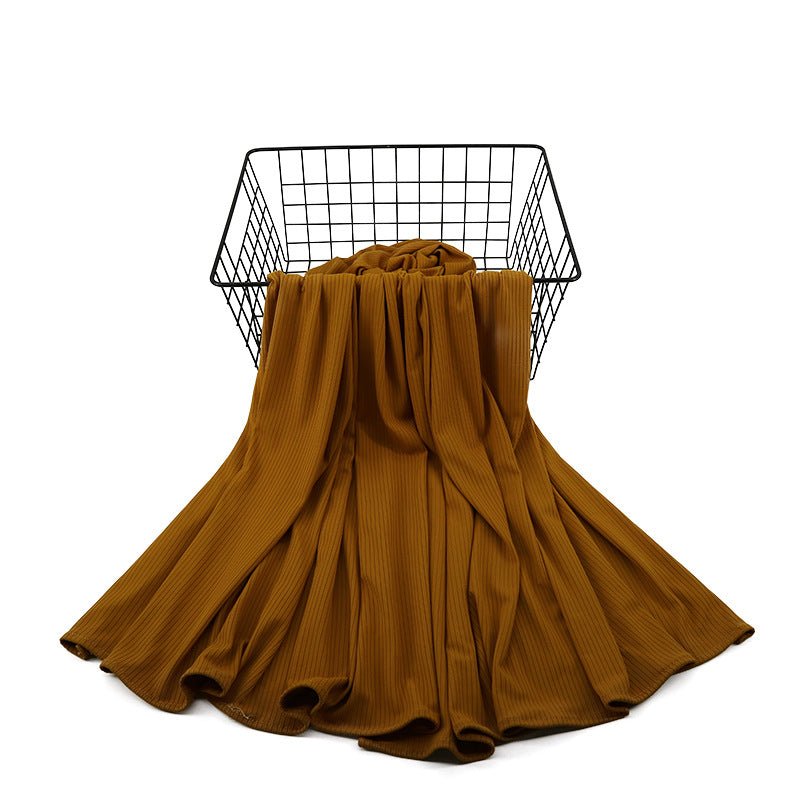 Breathable Stretch Knit Scarf Hijab (MH189) - Mariam's Collection