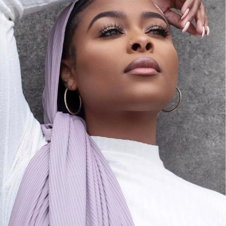 Breathable Stretch Knit Scarf Hijab (MH189) - Mariam's Collection