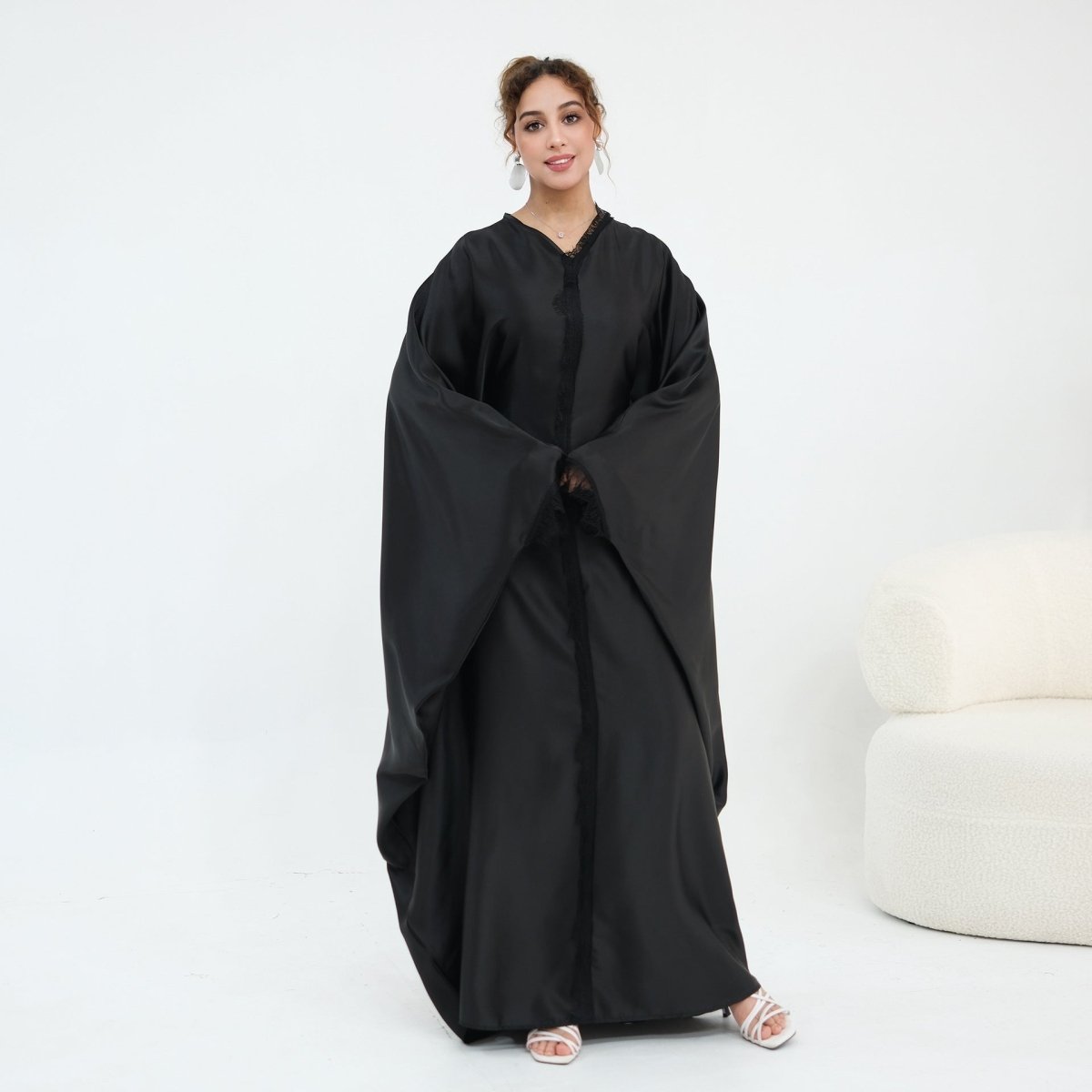 Butterfly Batwing Abaya(MA442) - Mariam's Collection