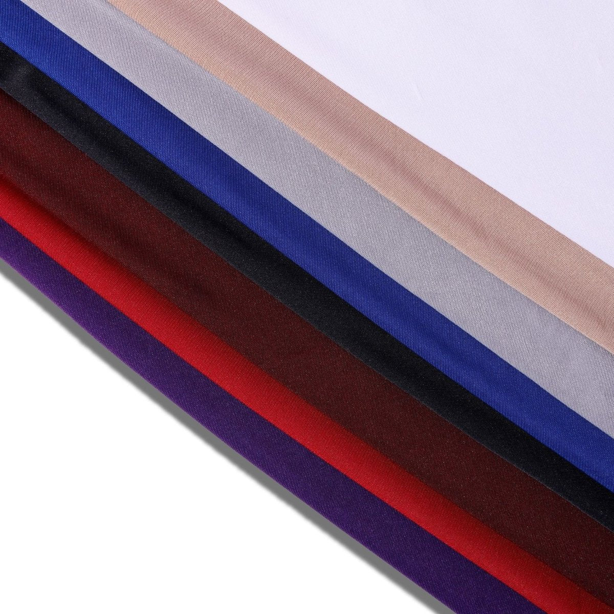 Crystal Linen Round Edge Khimar Hijab(MK028) - Mariam's Collection