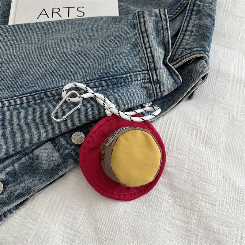 Cute Hat Earbud Pouch Keychain(MAC470) - Mariam's Collection