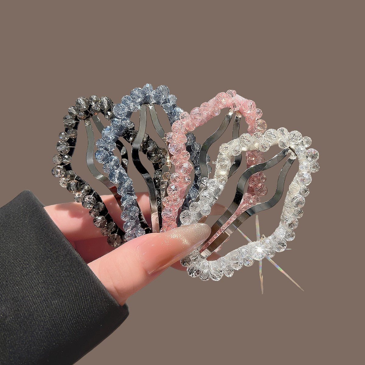 Cute Star & Heart Hair Barrettes(MAC458) - Mariam's Collection