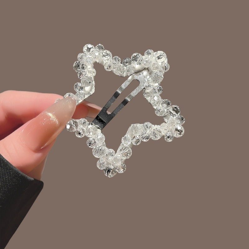 Cute Star & Heart Hair Barrettes(MAC458) - Mariam's Collection