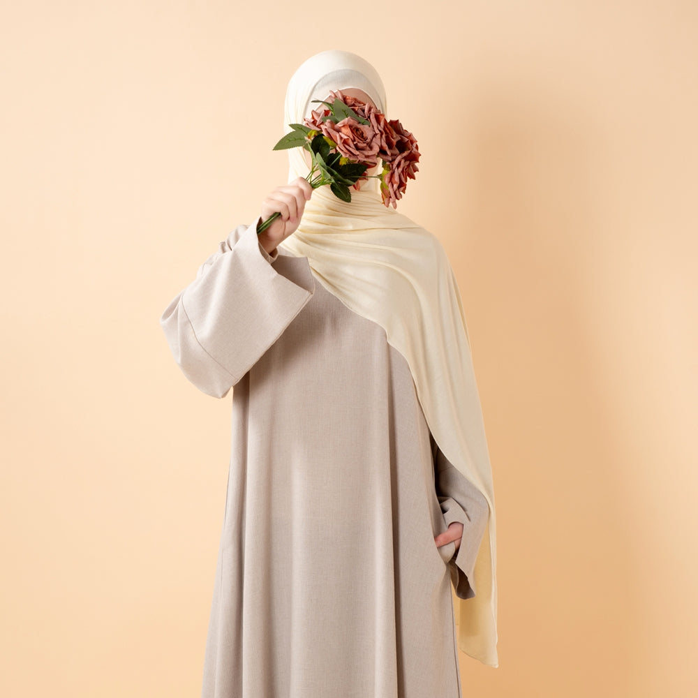 Cloud Soft Wool Blend Jersey Hijab(MH197)