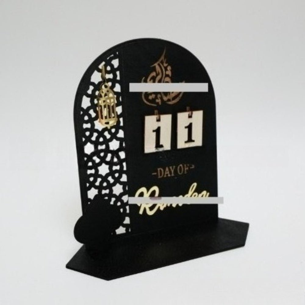 DIY Wooden Star & Moon Countdown Calendar (MAC337) - Mariam's Collection