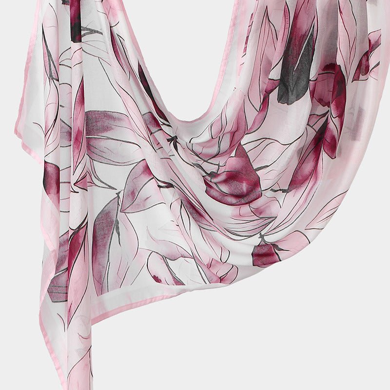 Double-Sided Digital Print Hijab(MH260) - Mariam's Collection