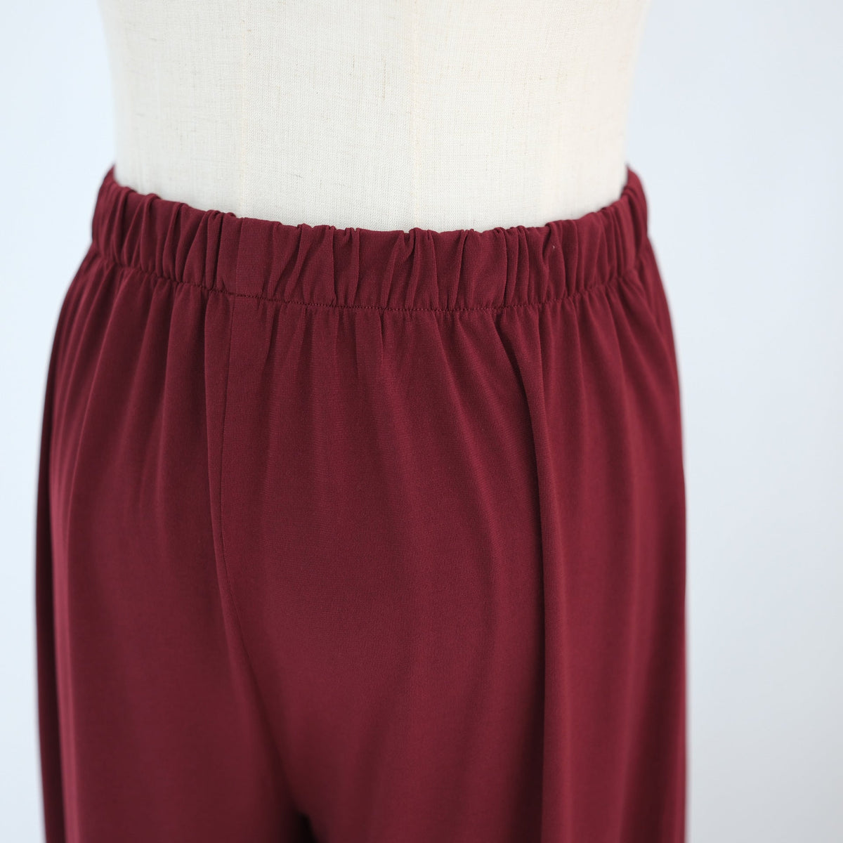 Draped Cape Top & Wide-Leg Trousers Set | Elegant Stretch Two-Piece Outfit(MS586) - Mariam's Collection