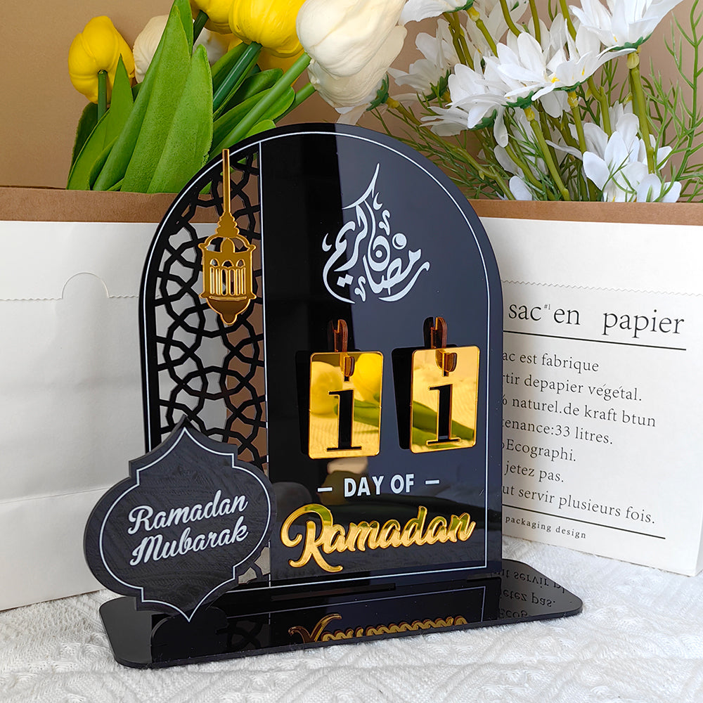 Creative Ramadan Countdown Acrylic Ornament (MAC381)