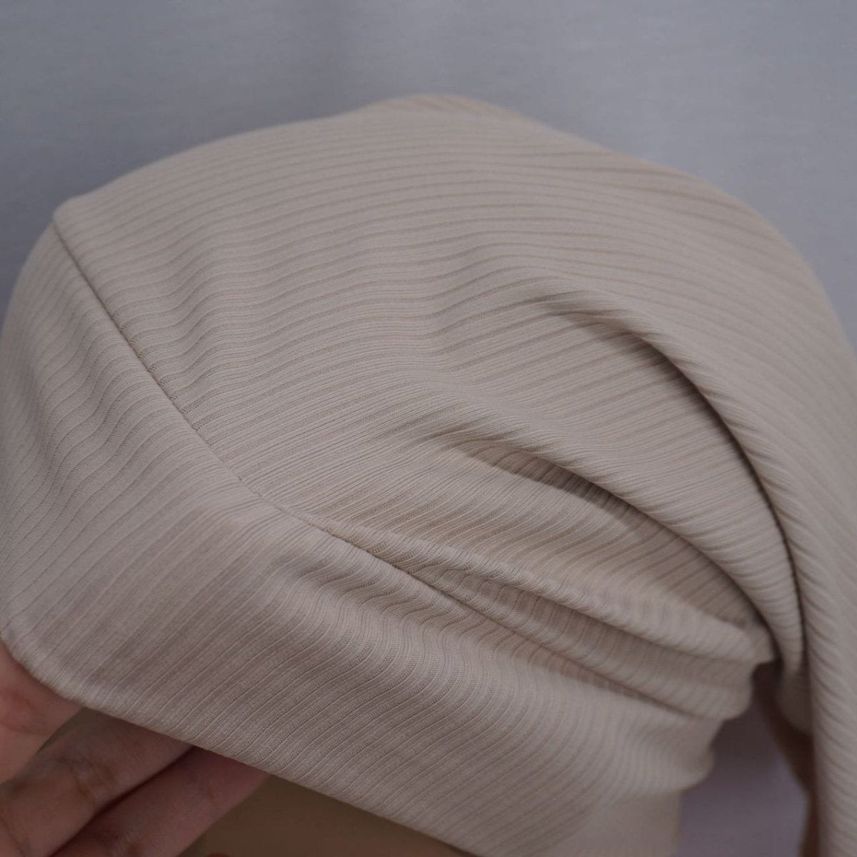 Elastic Ribbed Versatile Underscarf (MH192) - Mariam's Collection