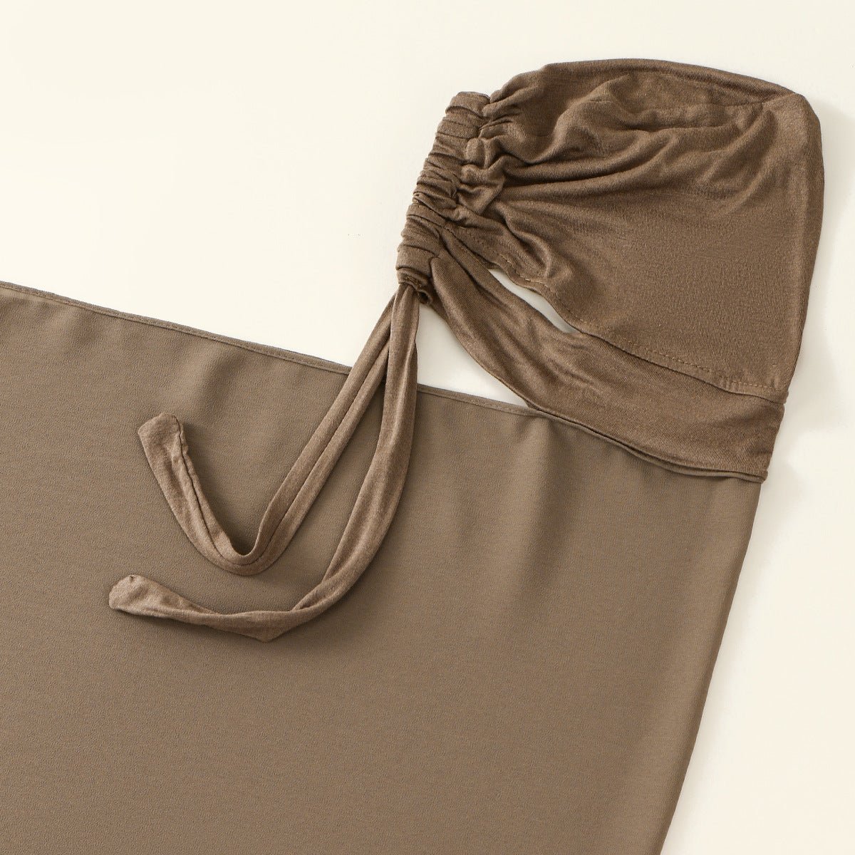 Elegance Modest Hijab Scarf with Ear Holes & Adjustable Undercap (MH156) - Mariam's Collection